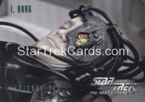 Star Trek The Next Generation Season Five Trading Card 496