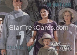 Star Trek The Next Generation Season Five Trading Card 504