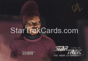 Star Trek The Next Generation Season Five Trading Card 511