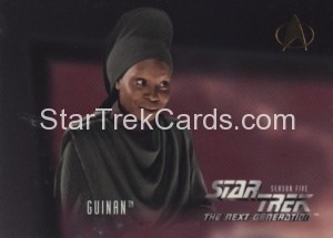 Star Trek The Next Generation Season Five Trading Card 512