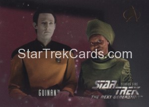 Star Trek The Next Generation Season Five Trading Card 513