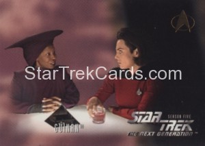 Star Trek The Next Generation Season Five Trading Card 514