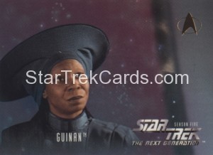 Star Trek The Next Generation Season Five Trading Card 516