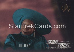 Star Trek The Next Generation Season Five Trading Card 517