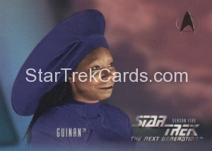 Star Trek The Next Generation Season Five Trading Card 518