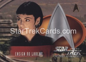 Star Trek The Next Generation Season Five Trading Card 524