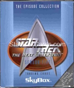 Star Trek The Next Generation Season Five Trading Card Box