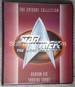 Star Trek The Next Generation Season Six Binder
