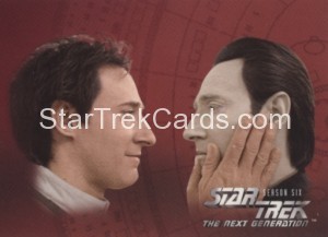 Star Trek The Next Generation Season Six Trading Card 534