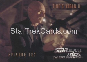 Star Trek The Next Generation Season Six Trading Card 539