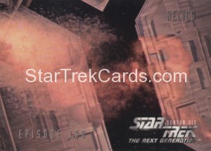 Star Trek The Next Generation Season Six Trading Card 549