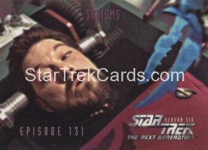 Star Trek The Next Generation Season Six Trading Card 552