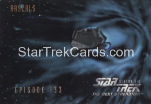 Star Trek The Next Generation Season Six Trading Card 556
