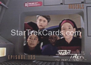 Star Trek The Next Generation Season Six Trading Card 558