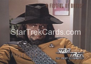 Star Trek The Next Generation Season Six Trading Card 559