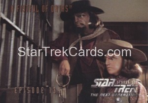 Star Trek The Next Generation Season Six Trading Card 560