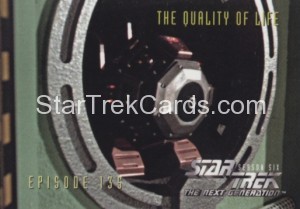 Star Trek The Next Generation Season Six Trading Card 562