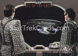Star Trek The Next Generation Season Six Trading Card 578
