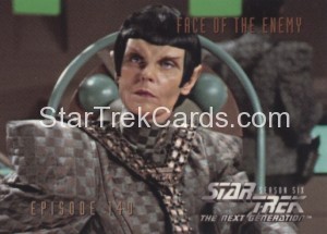 Star Trek The Next Generation Season Six Trading Card 579