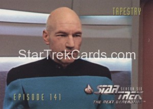 Star Trek The Next Generation Season Six Trading Card 582