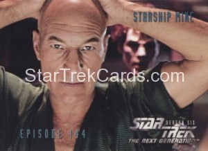 Star Trek The Next Generation Season Six Trading Card 591