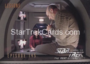 Star Trek The Next Generation Season Six Trading Card 592