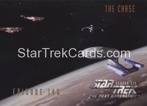 Star Trek The Next Generation Season Six Trading Card 596