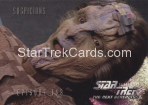 Star Trek The Next Generation Season Six Trading Card 602