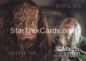 Star Trek The Next Generation Season Six Trading Card 604