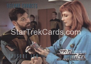 Star Trek The Next Generation Season Six Trading Card 607