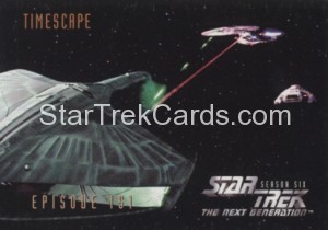 Star Trek The Next Generation Season Six Trading Card 610