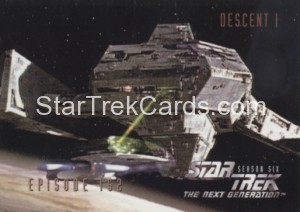 Star Trek The Next Generation Season Six Trading Card 613