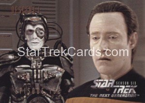 Star Trek The Next Generation Season Six Trading Card 614