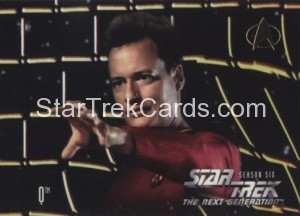 Star Trek The Next Generation Season Six Trading Card 630