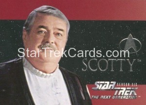 Star Trek The Next Generation Season Six Trading Card S34