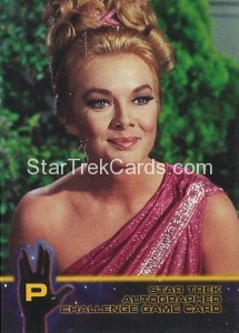 Star Trek The Original Series Season Two Trading Card Autograph Challenge P