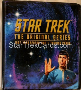 Star Trek The Original Series Season Two Trading Card Binder