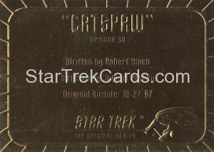 Star Trek The Original Series Season Two Trading Card G30