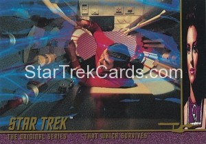 Star Trek The Original Series Season Three Trading Card C138