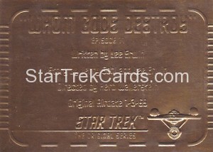Star Trek The Original Series Season Three Trading Card G71