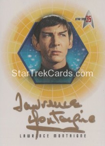 Star Trek The Original Series 35th Anniversary HoloFEX Trading Card A6 Gold