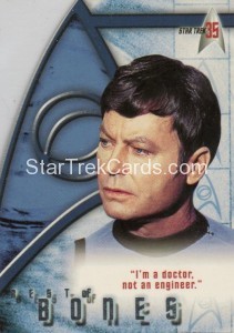 Star Trek The Original Series 35th Anniversary HoloFEX Trading Card BB6
