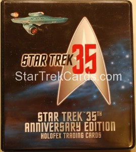 Star Trek The Original Series 35th Anniversary HoloFEX Trading Card Binder