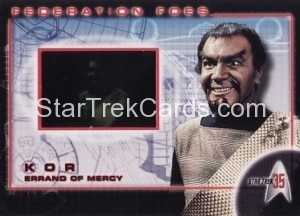 Star Trek The Original Series 35th Anniversary HoloFEX Trading Card FF1