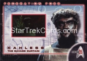 Star Trek The Original Series 35th Anniversary HoloFEX Trading Card FF4