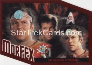 Star Trek The Original Series 35th Anniversary HoloFEX Trading Card M2