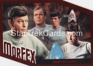 Star Trek The Original Series 35th Anniversary HoloFEX Trading Card M8