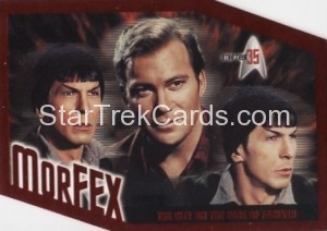 Star Trek The Original Series 35th Anniversary HoloFEX Trading Card M9