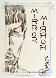 Star Trek The Original Series 35th Anniversary HoloFEX Trading Card Sketch Mirror Spock