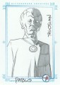Star Trek The Original Series 35th Anniversary HoloFEX Trading Card Sketch Talosian